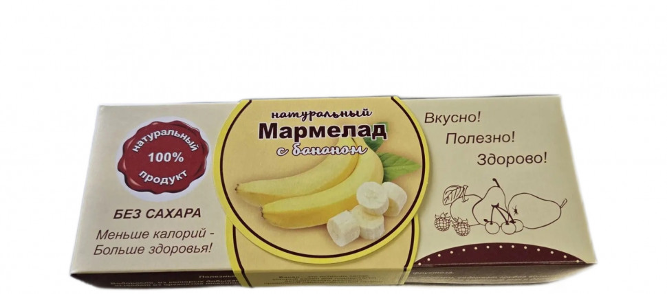  Мармелад натуральный "Банан" 140г  в Изобильном