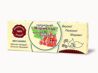  Мармелад натуральный "Красная смородина" 140г в Изобильном