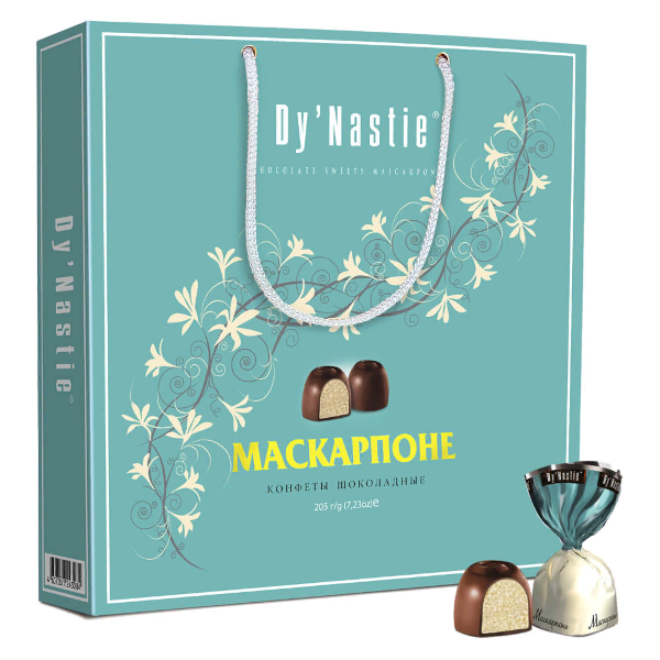 №3 Династия Сумка 170г Конфеты "Маскапроне" в Изобильном